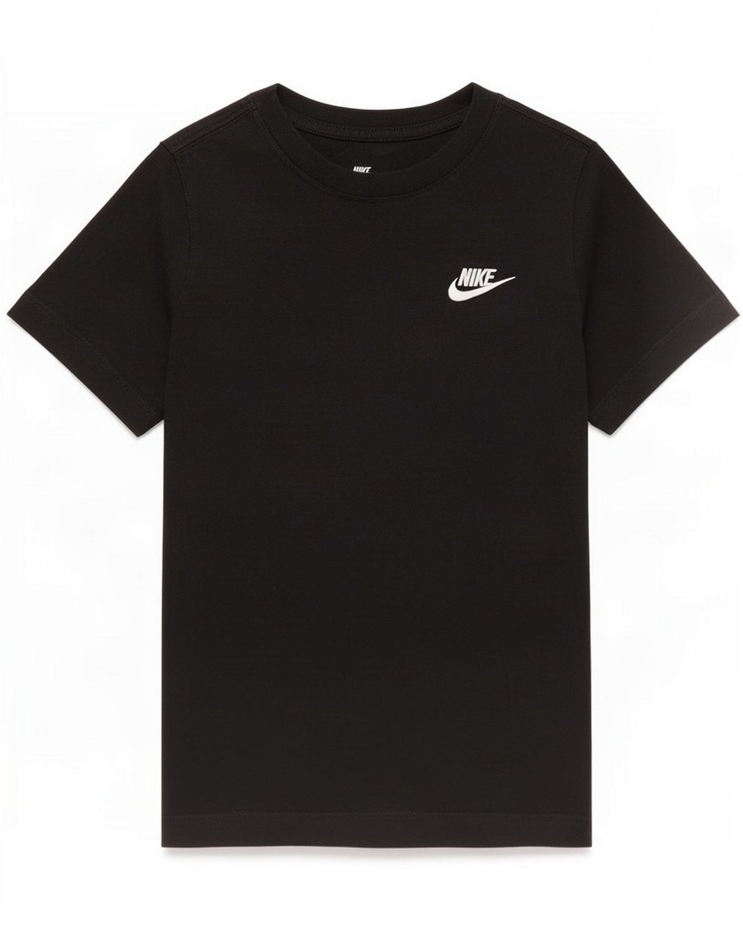 Футболка Nike для мальчиков, топ 10–11 лет, средний черный, хлопок