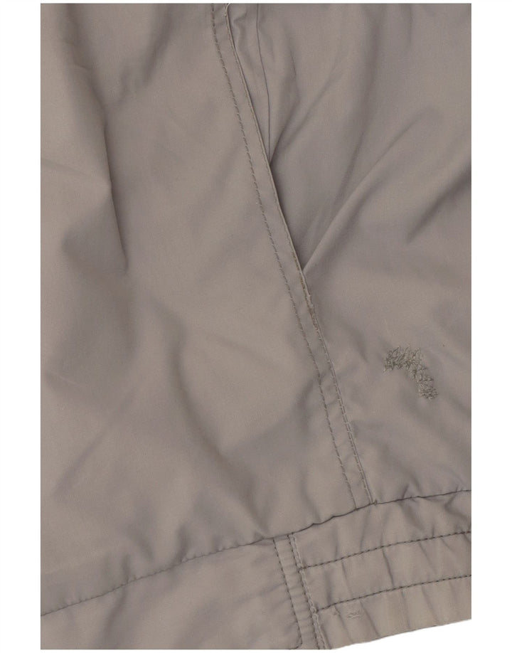 Винтажная мужская куртка-бомбер UK 40, большая серая