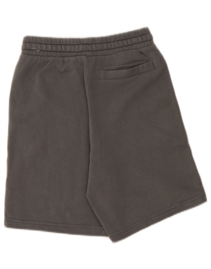 Спортивные шорты NIKE для мальчиков 10–11 лет, хлопковые, среднего серого цвета