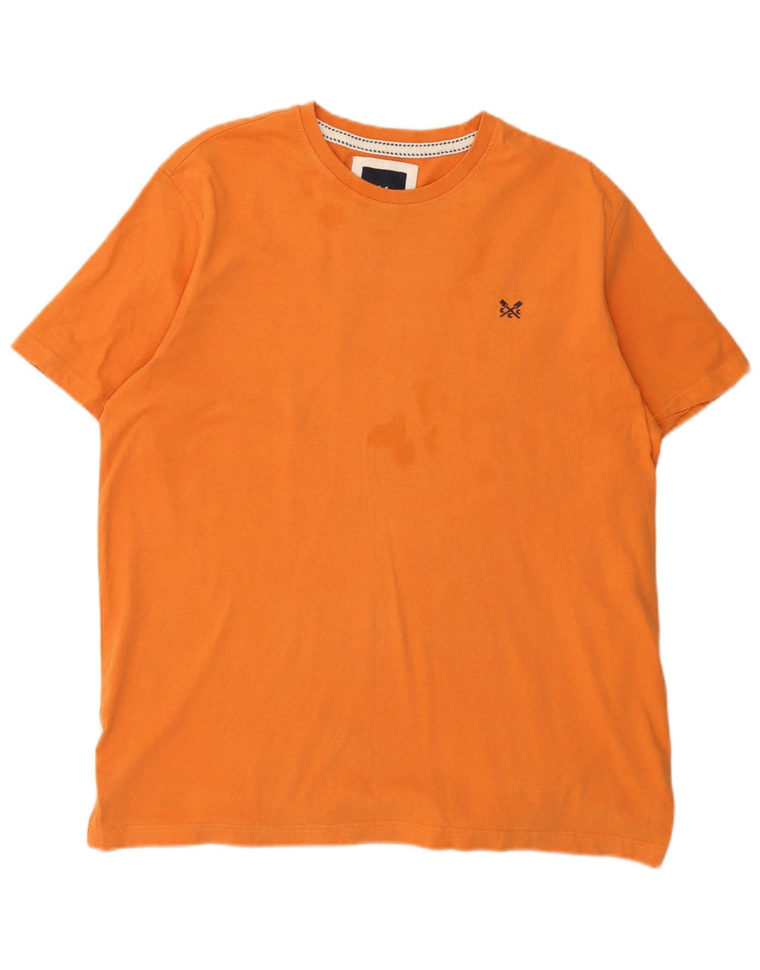 Мужская футболка J. Crew, топ XL, оранжевый хлопок