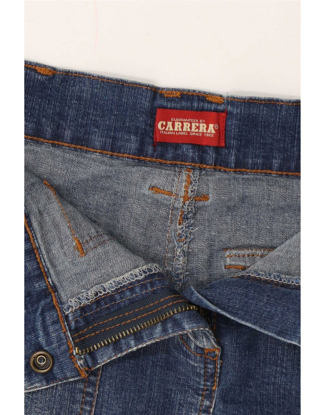 Женская джинсовая мини-юбка Carrera W30, средний синий