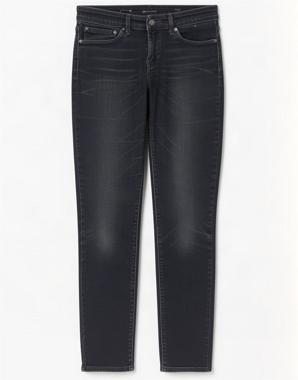 Женские джинсы скинни Levi's W28 L32 Темно-синий хлопок