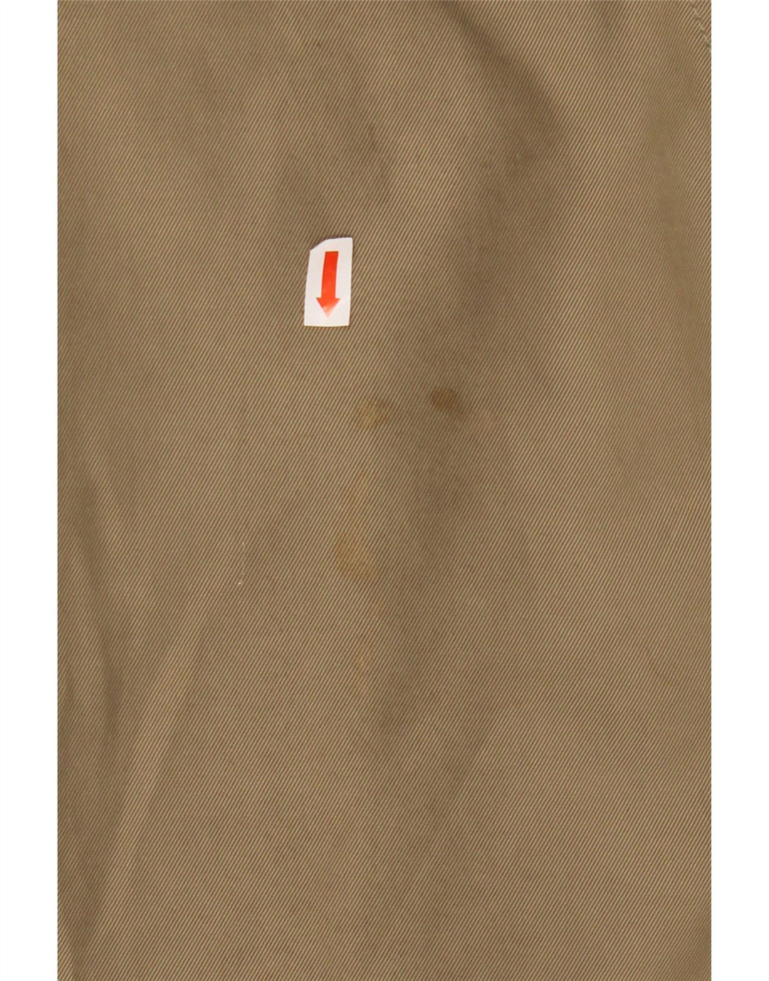 Jaeger Мужское пальто свободного кроя UK 38 Средний Бежевый Хлопок