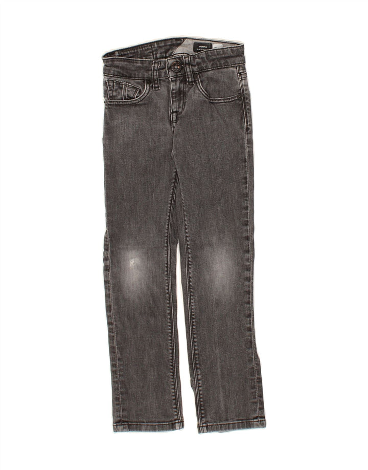 VOLCOM Boys Slim Straight Jeans 7-8 Years W22 L23 Grey Cotton Vintage Volcom and Second-Hand Volcom from Messina Hembry 