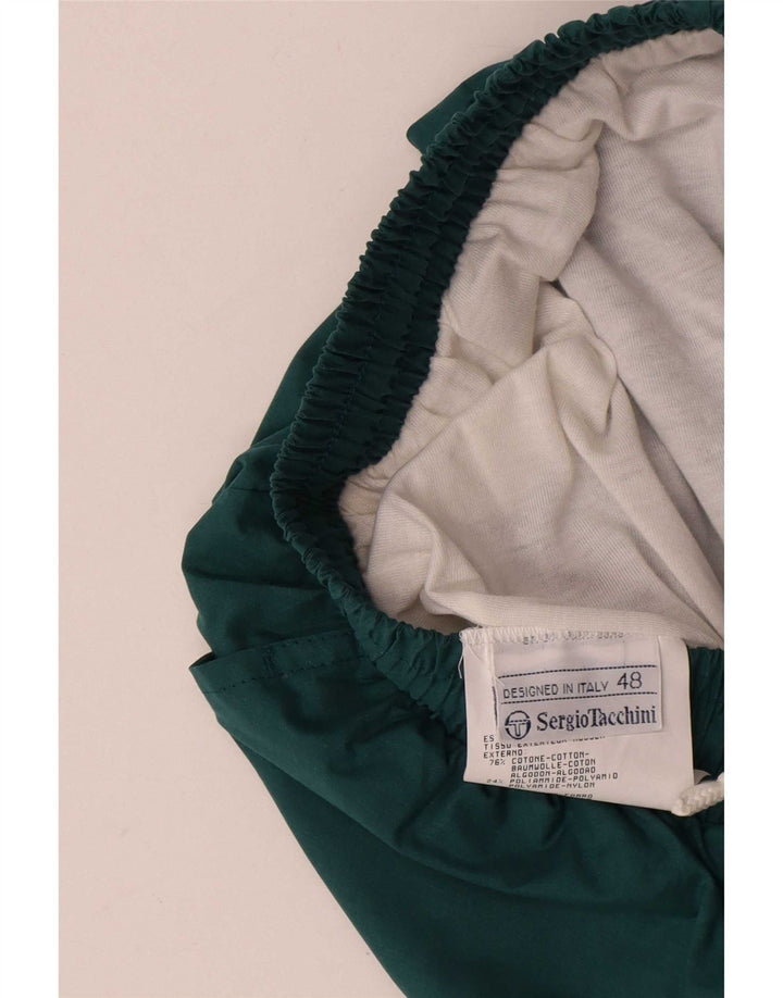 Мужские спортивные брюки Sergio Tacchini IT 48 Medium Green Cotton