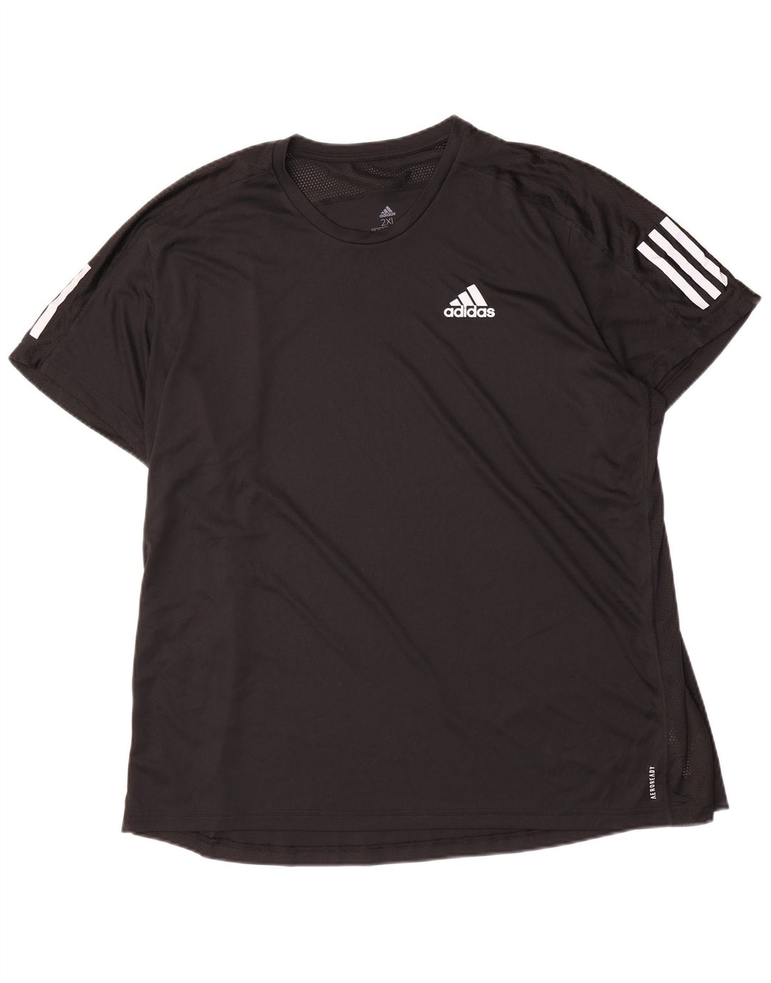 Мужская футболка ADIDAS Aeroready, верх 2XL, черный полиэстер