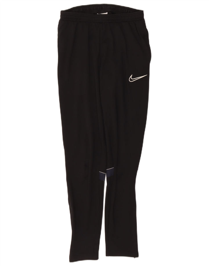 Мужские спортивные брюки Nike, маленькие черные, из полиэстера