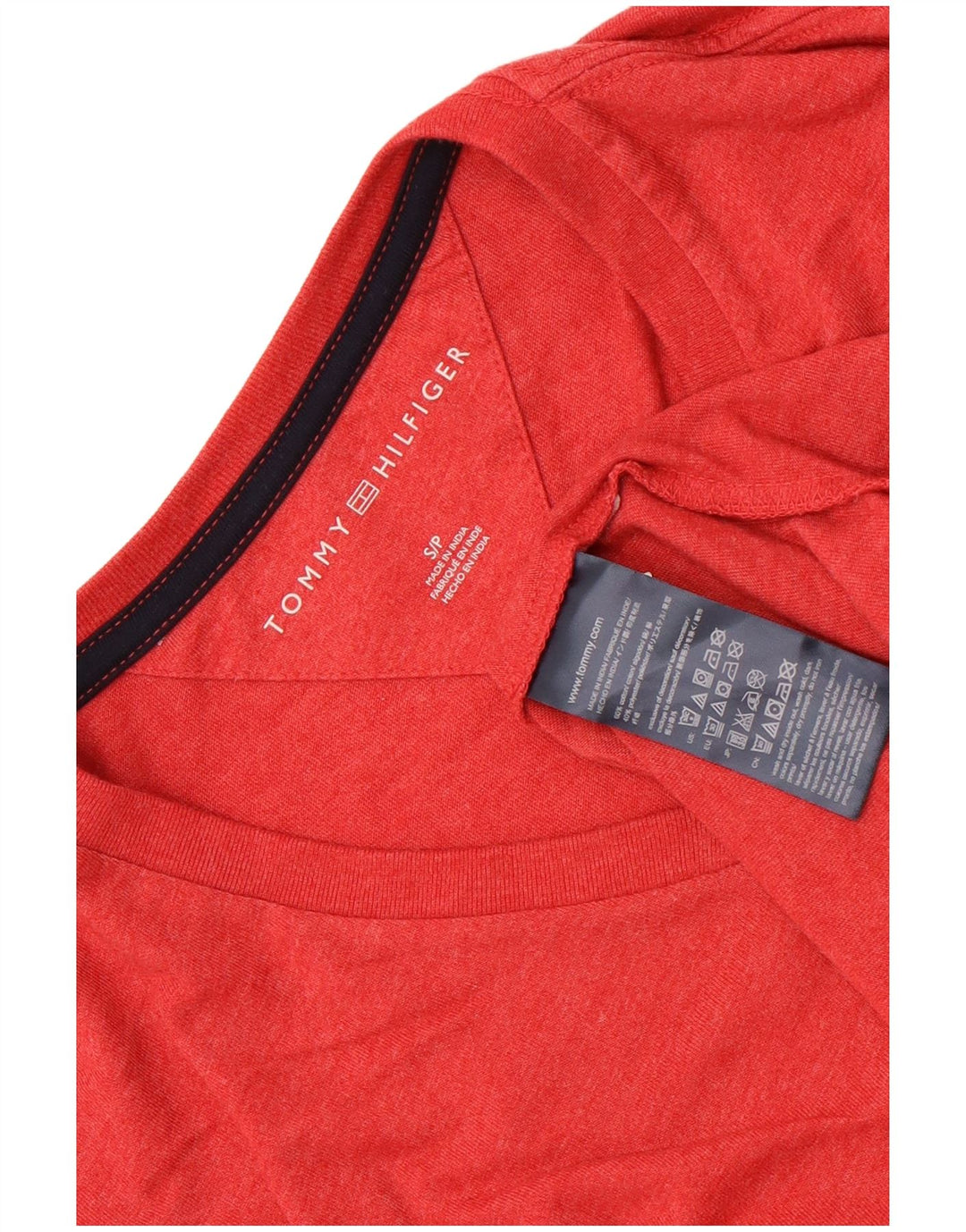 Мужская футболка Tommy Hilfiger, маленький красный хлопок