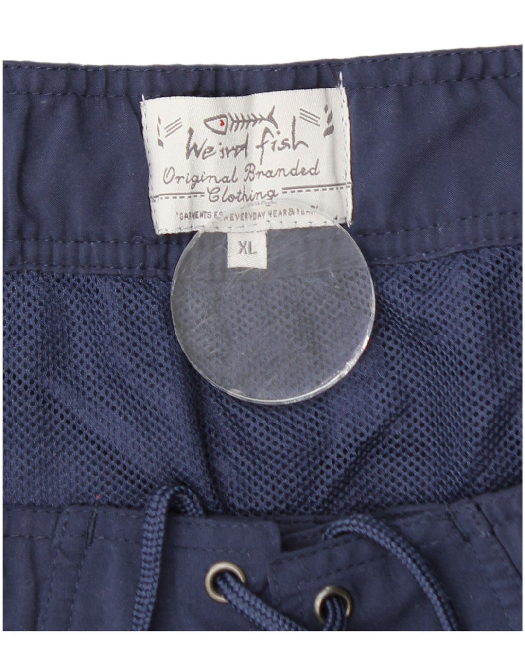 Мужские шорты для плавания WEIRD FISH с рисунком XL, темно-синие, полиэстер