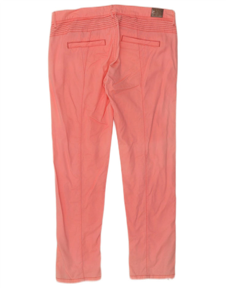 Guess Женские узкие джинсы W29 L26 Розовые из лиоцелла
