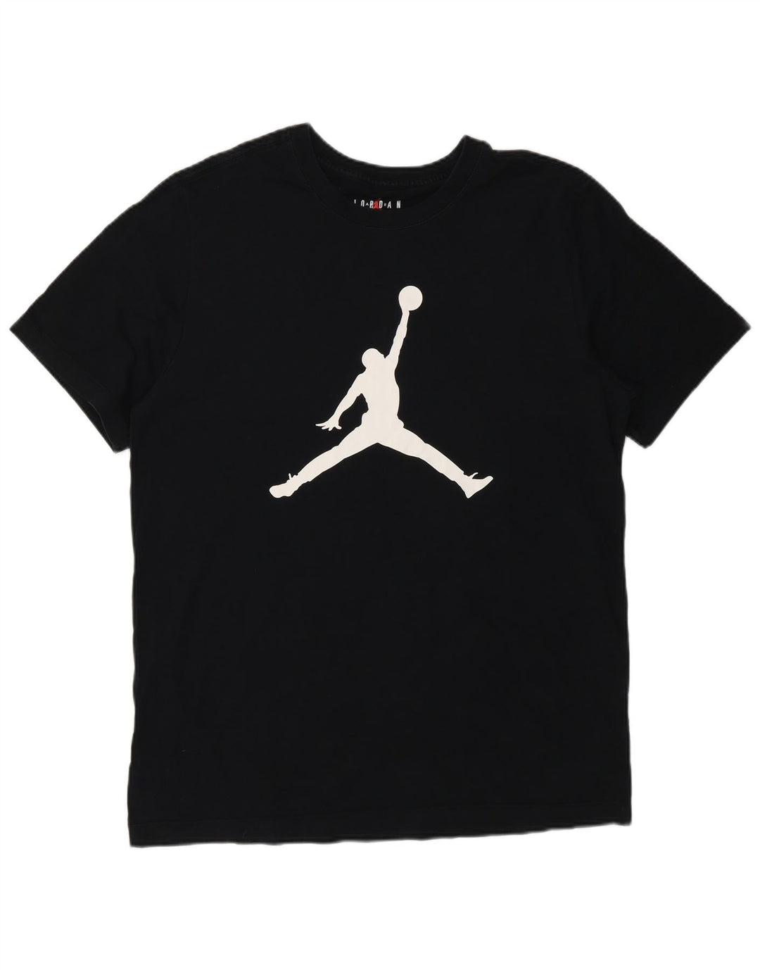 Мужская футболка Jordan Air с рисунком, большая черная