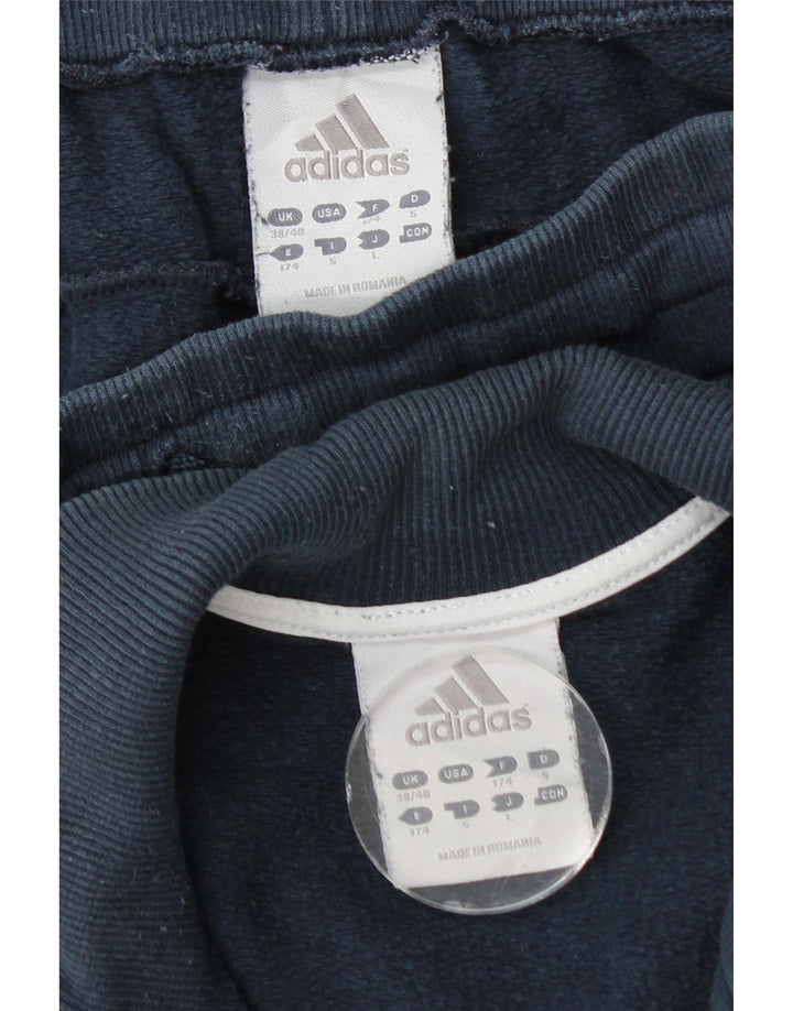 Мужской спортивный костюм Adidas Full UK 38/40, средний темно-синий, хлопок