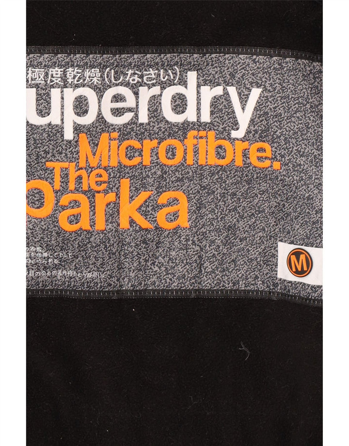 Мужская куртка-парка с капюшоном Superdry UK 38, средний серый нейлон