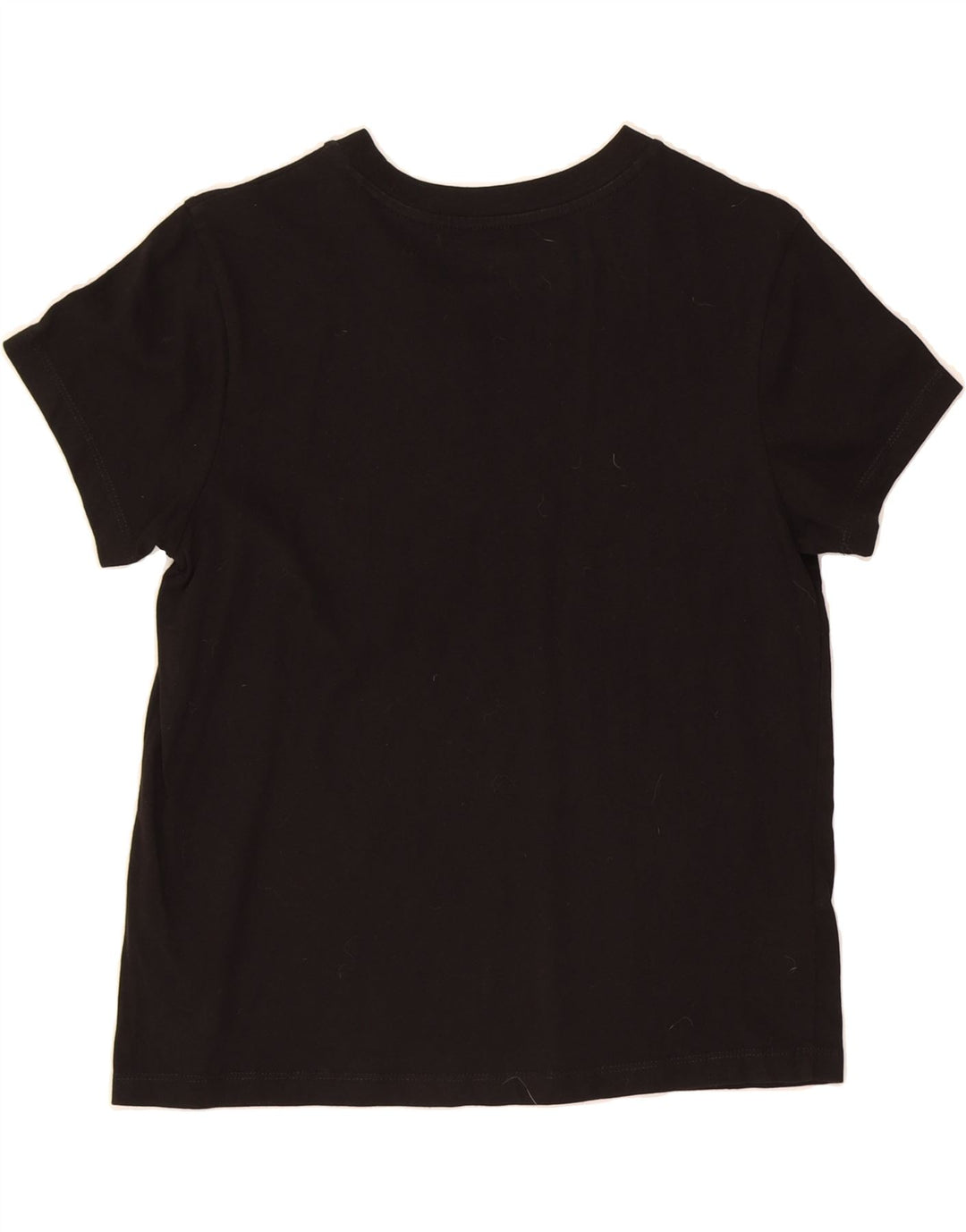 VANS Womens Graphic T-Shirt Top UK 14 Medium Black Vintage Vans and Second-Hand Vans from Messina Hembry 