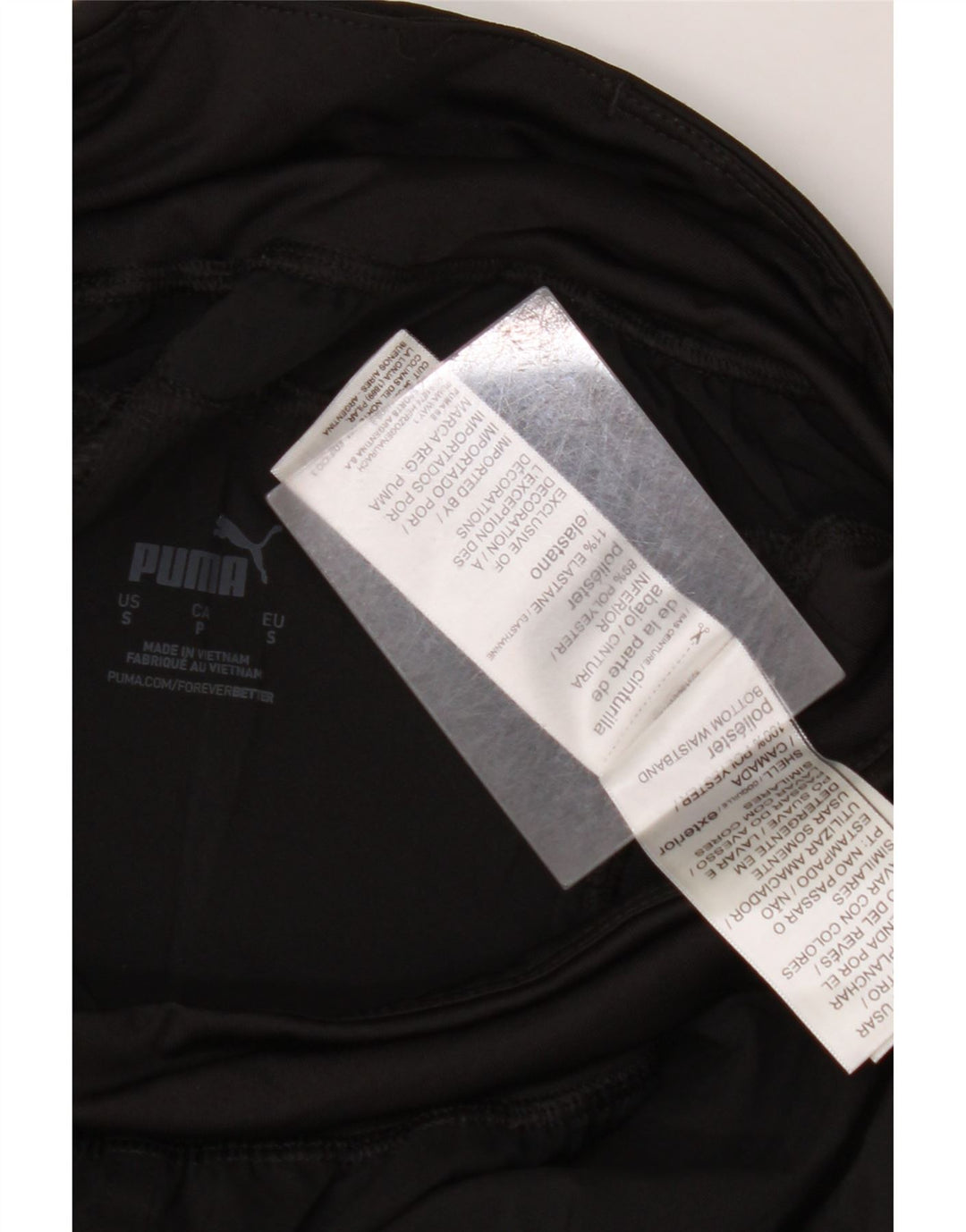 Женские спортивные брюки PUMA Joggers UK 10, маленькие черные, полиэстер