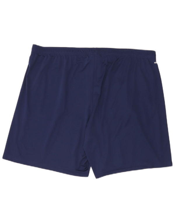 Мужские спортивные шорты Adidas Aeroready 3XL темно-синие из полиэстера