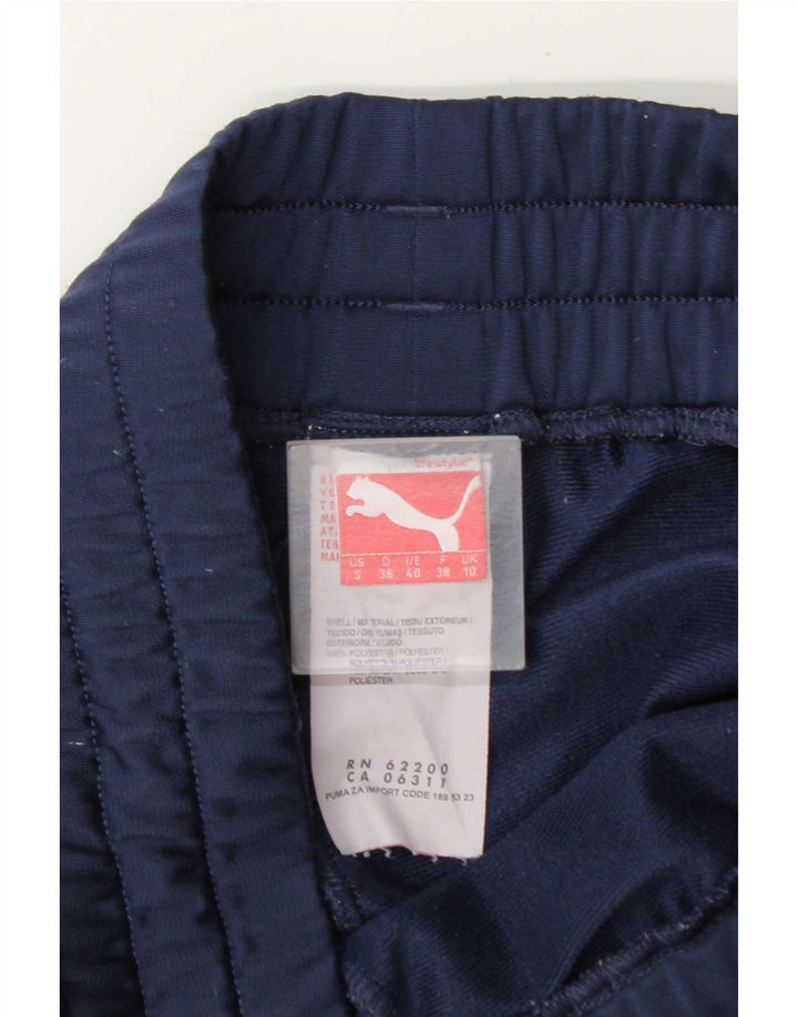 Женские спортивные брюки Puma Joggers UK 10, маленькие темно-синие, полиэстер