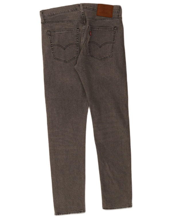 Мужские зауженные зауженные джинсы Levi's 512 W33 L32 Серые хлопковые