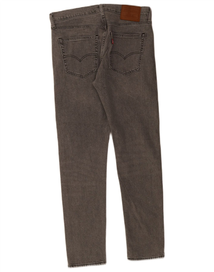 Мужские зауженные зауженные джинсы Levi's 512 W33 L32 Серые хлопковые