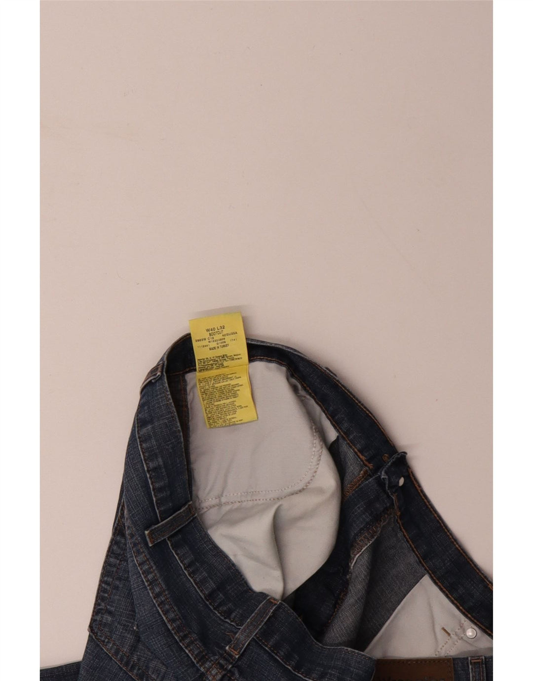 WRANGLER Mens Bootcut Jeans W40 L32 Blue Cotton Vintage Wrangler and Second-Hand Wrangler from Messina Hembry 