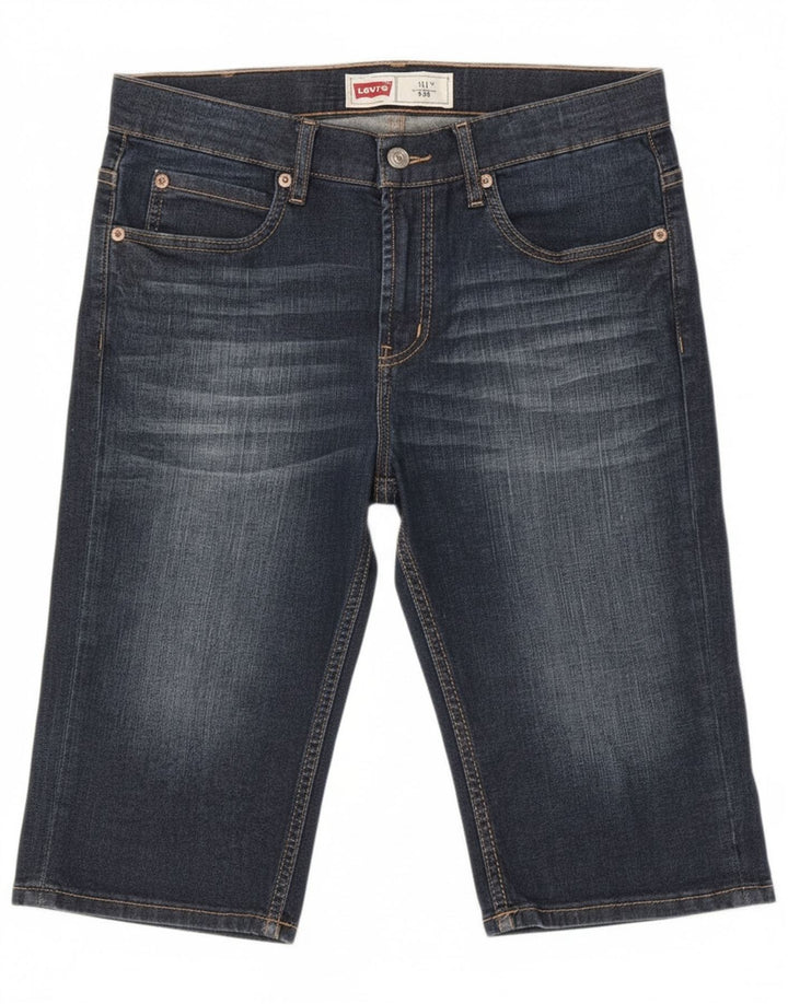 Джинсовые шорты Levi's Boys 511 Slim, 15–16 лет, W30, синий хлопок