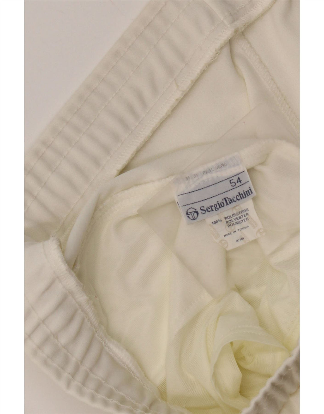 Мужские спортивные шорты Sergio Tacchini IT 54 XL, белый полиэстер