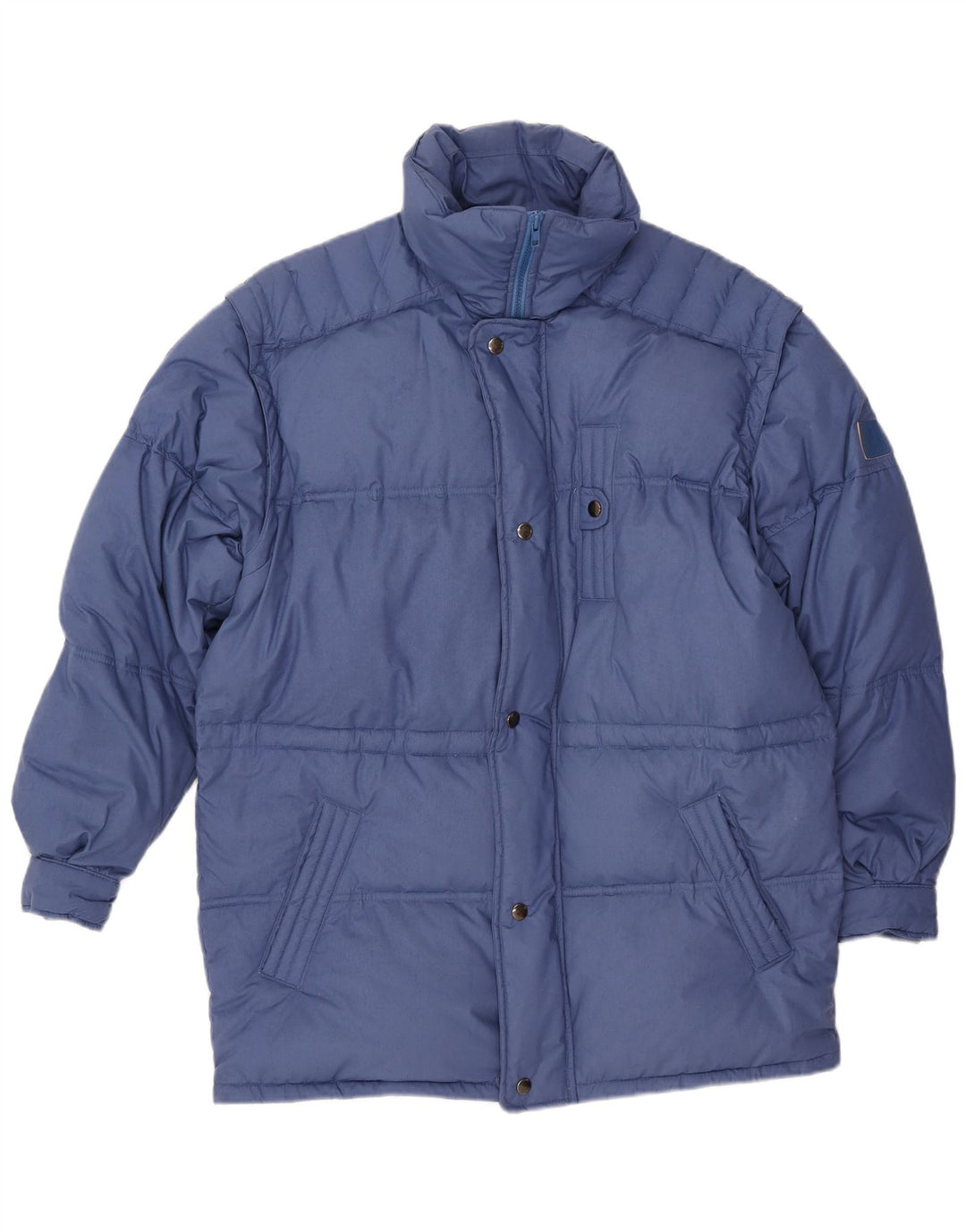 Мужская стеганая куртка VINTAGE IT 48 Medium Blue Polyester