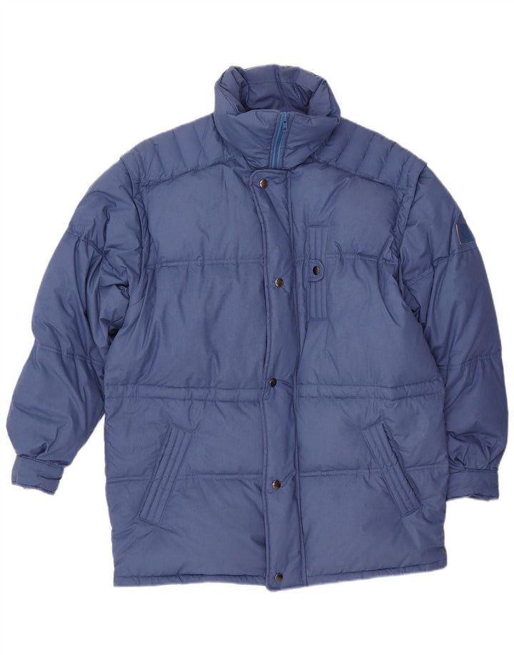 Мужская стеганая куртка VINTAGE IT 48 Medium Blue Polyester