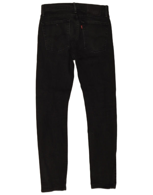 Мужские джинсы скинни Levi's 510 W30 L32, черный хлопок