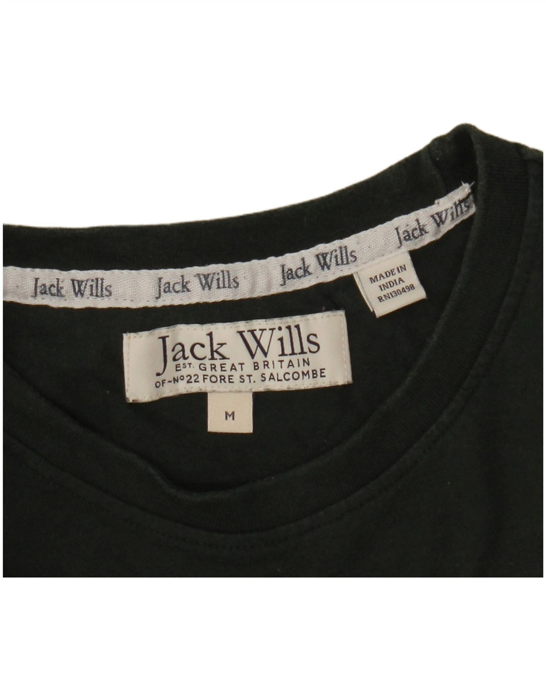 Мужская футболка Jack Wills Salcombe Devon, средний хаки