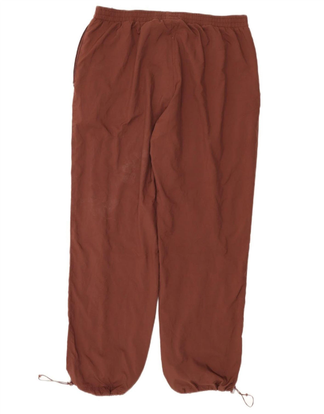 REEBOK Mens Tracksuit Trousers Joggers Large Maroon