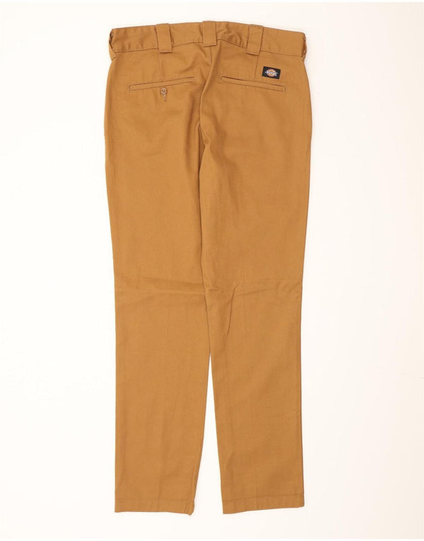 Мужские брюки-чиносы Dickies Slim Fit W32 L32 коричневые из полиэстера