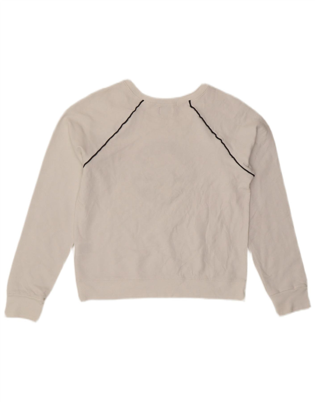 Женский укороченный свитшот CONVERSE Chuck Taylor UK 12, средний белый