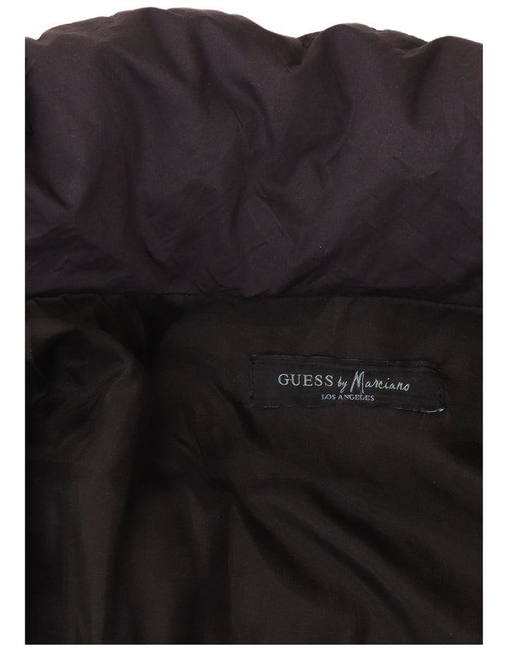 Guess By Marciano Женский пуховик IT 46 Большой Темно-Синий Полиэстер