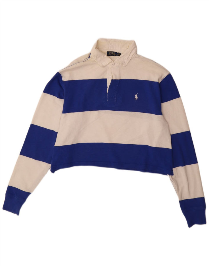 Женский свитер оверсайз Polo Ralph Lauren UK 14, средний белый