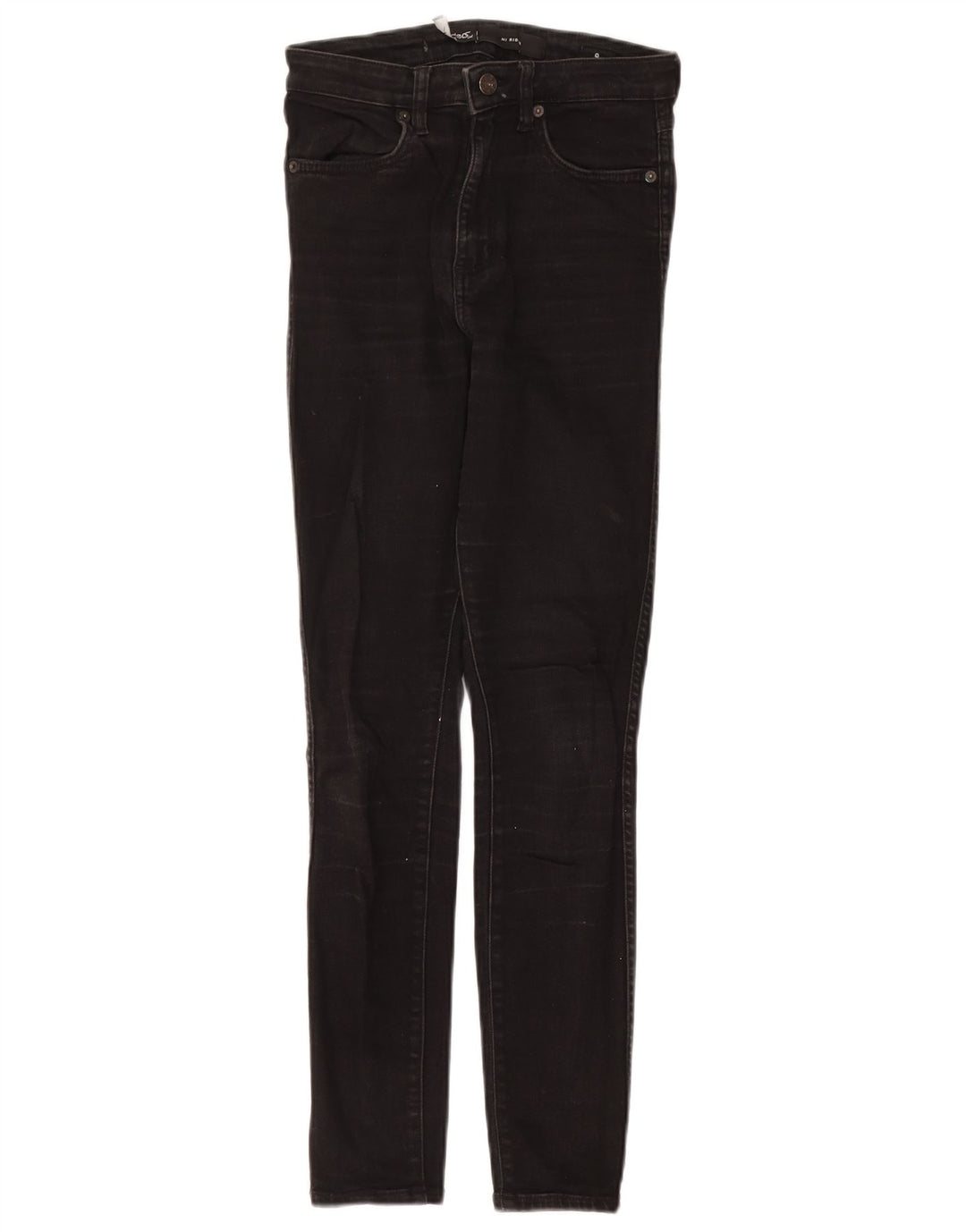Женские джинсы скинни LEE Riders с высокой посадкой США 9, средние W24 L27, черный хлопок
