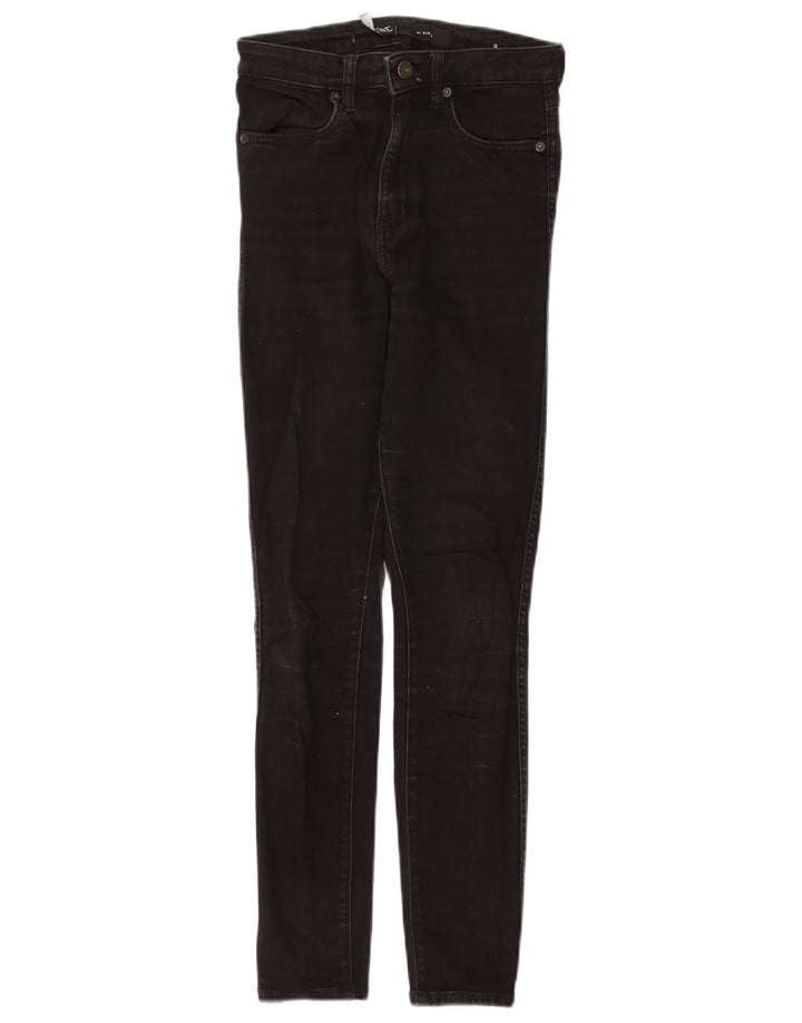 Женские джинсы скинни LEE Riders с высокой посадкой США 9, средние W24 L27, черный хлопок