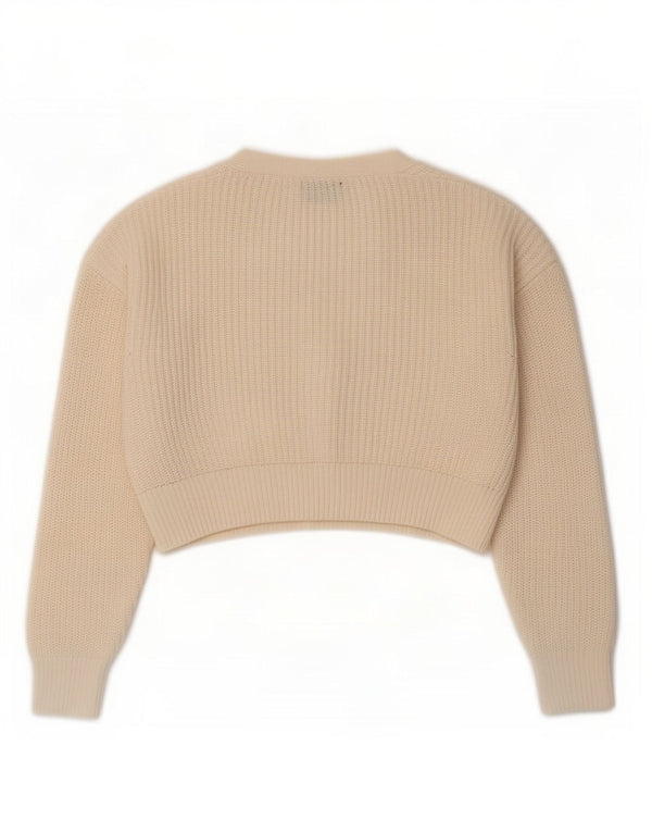 Женский укороченный кардиган Urban Outfitters, Великобритания, 10, маленький, белый цвет