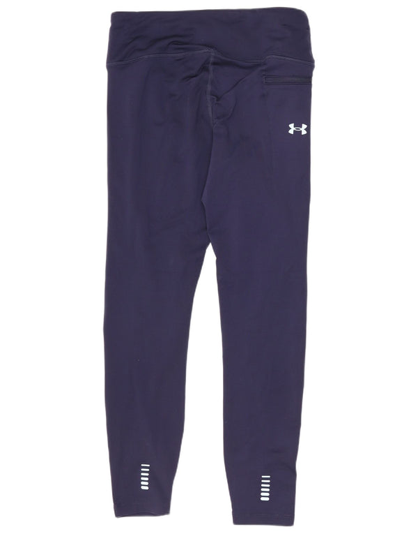 Женские леггинсы с рисунком Under Armour UK 12, средний темно-синий полиэстер
