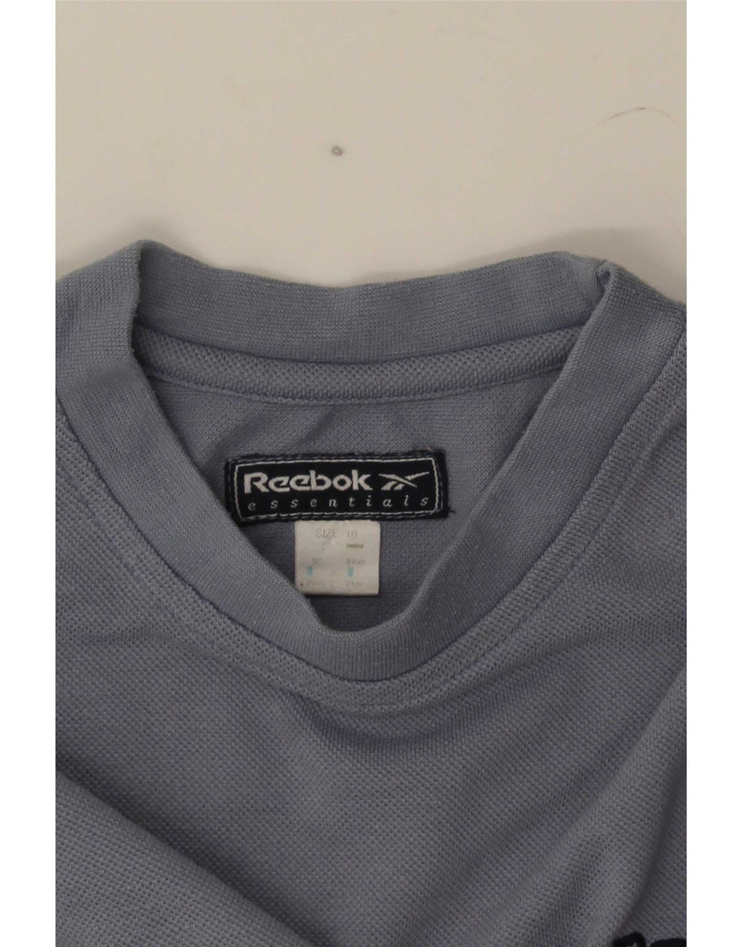 Женская укороченная футболка Reebok UK 10, маленькая, серая