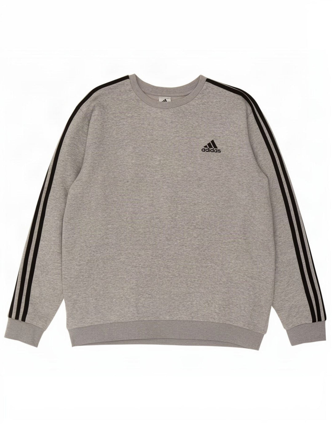 Мужской свитер Adidas Jumper XL Серый хлопок в крапинку