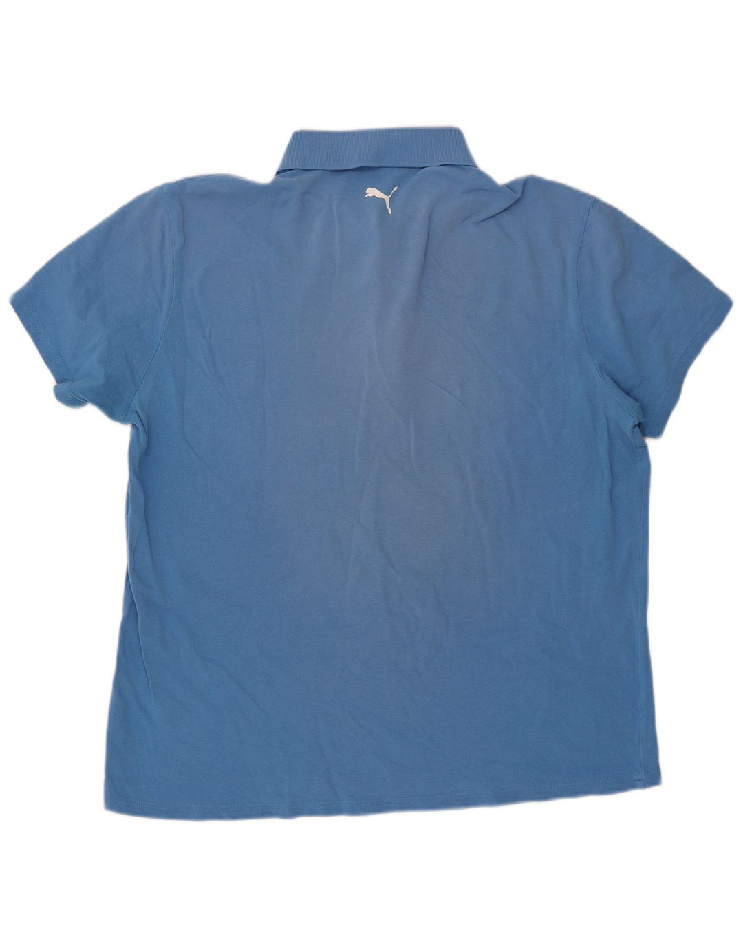 Мужская рубашка-поло PUMA XL, синяя, хлопок
