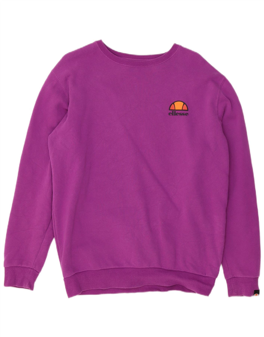 Мужской свитшот Ellesse, хлопковый джемпер среднего фиолетового цвета