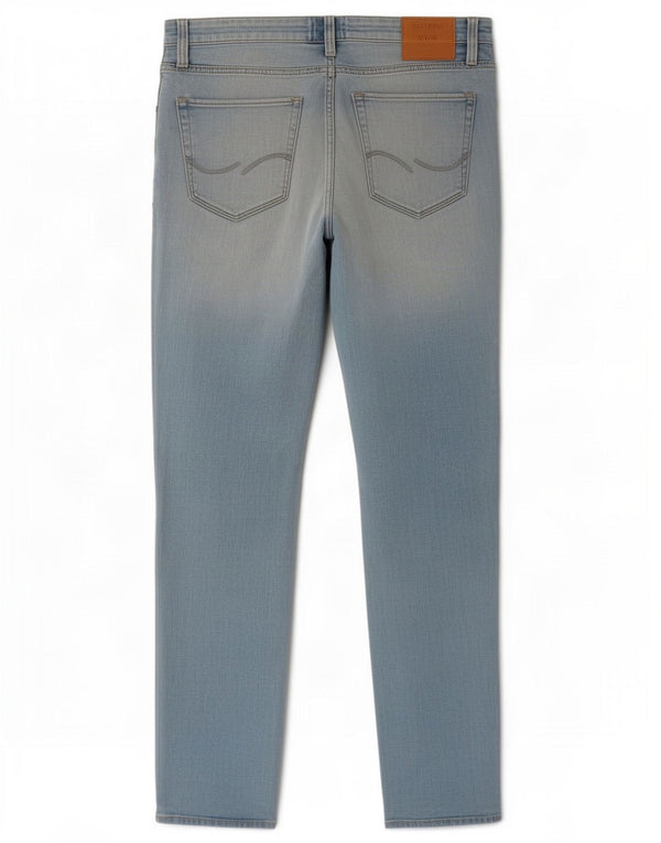 Мужские зауженные джинсы Jack & Jones GLENN W32 L32, синий хлопок
