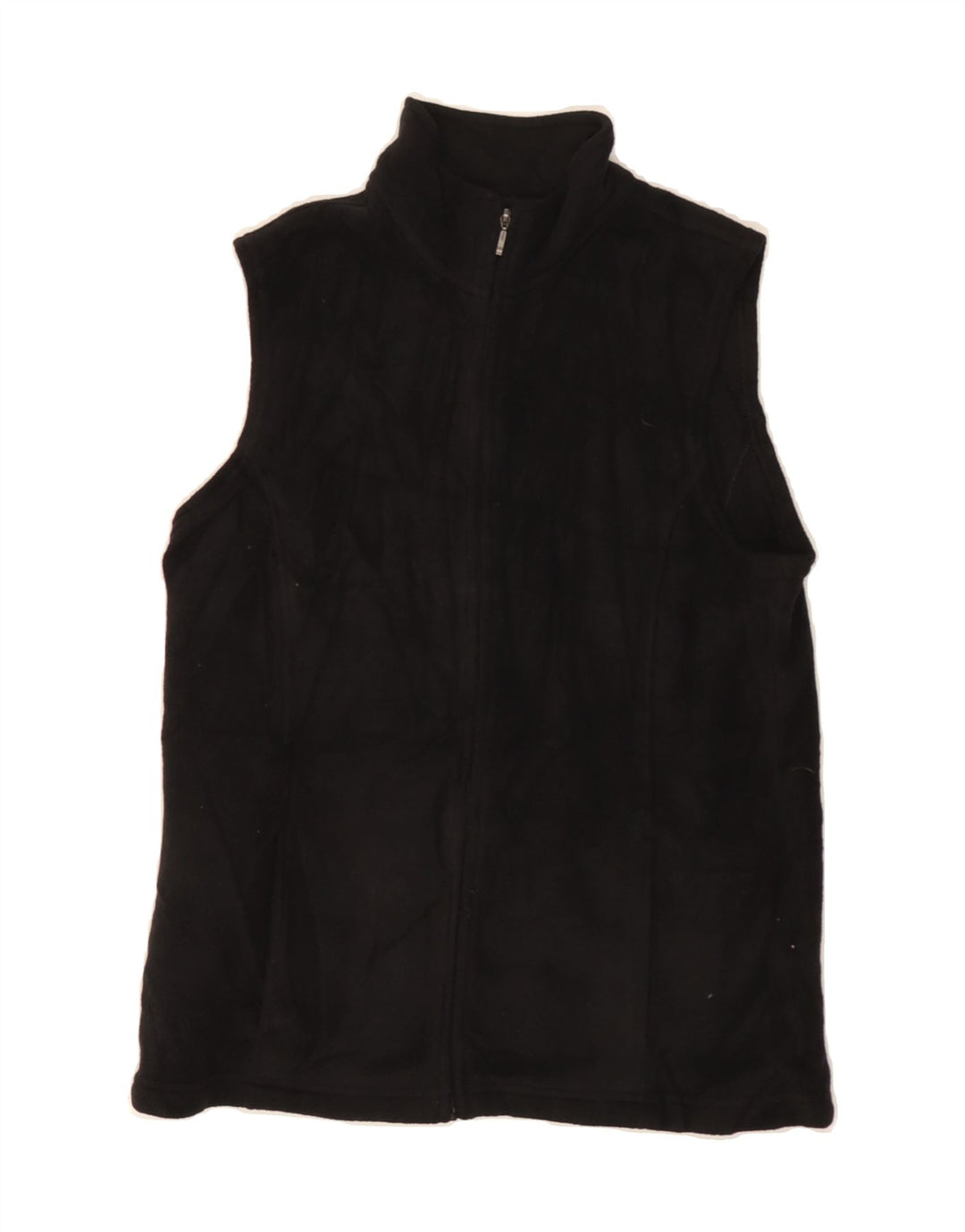 L.L.BEAN Womens Fleece Gilet UK 12 Medium Black Polyester Vintage L.L.Bean and Second-Hand L.L.Bean from Messina Hembry 