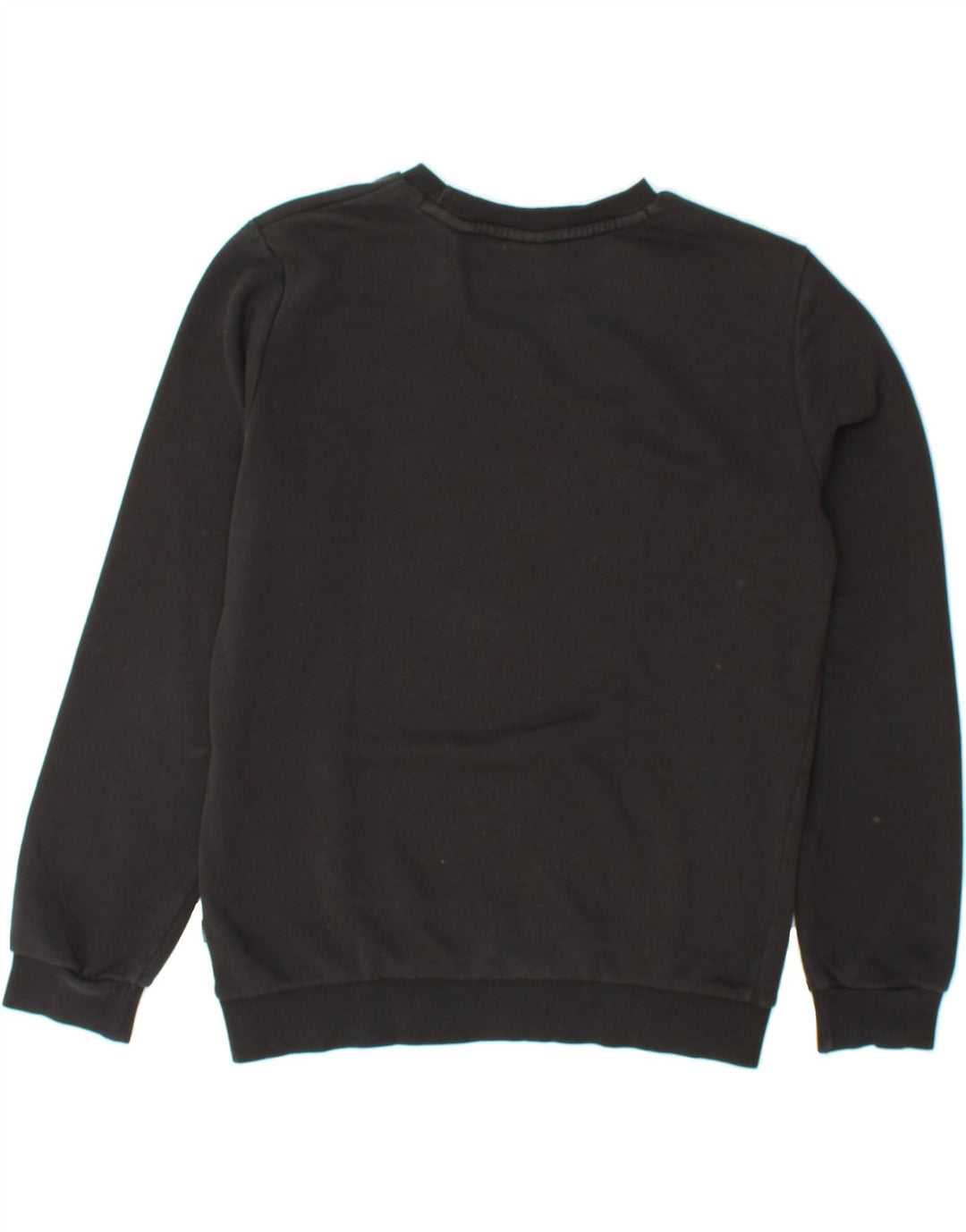 PUMA Boys Graphic Sweatshirt Jumper 13-14 Years Black Vintage Puma and Second-Hand Puma from Messina Hembry 