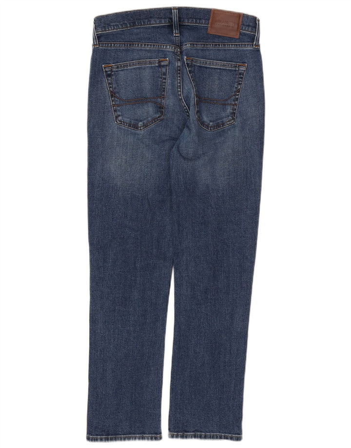 Мужские прямые узкие джинсы HOLLISTER Мексика W28 L30, синий хлопок