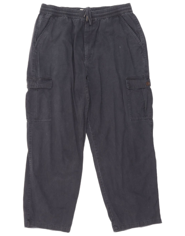Мужские прямые брюки карго Farah XL W38 L29 темно-синие, хлопок