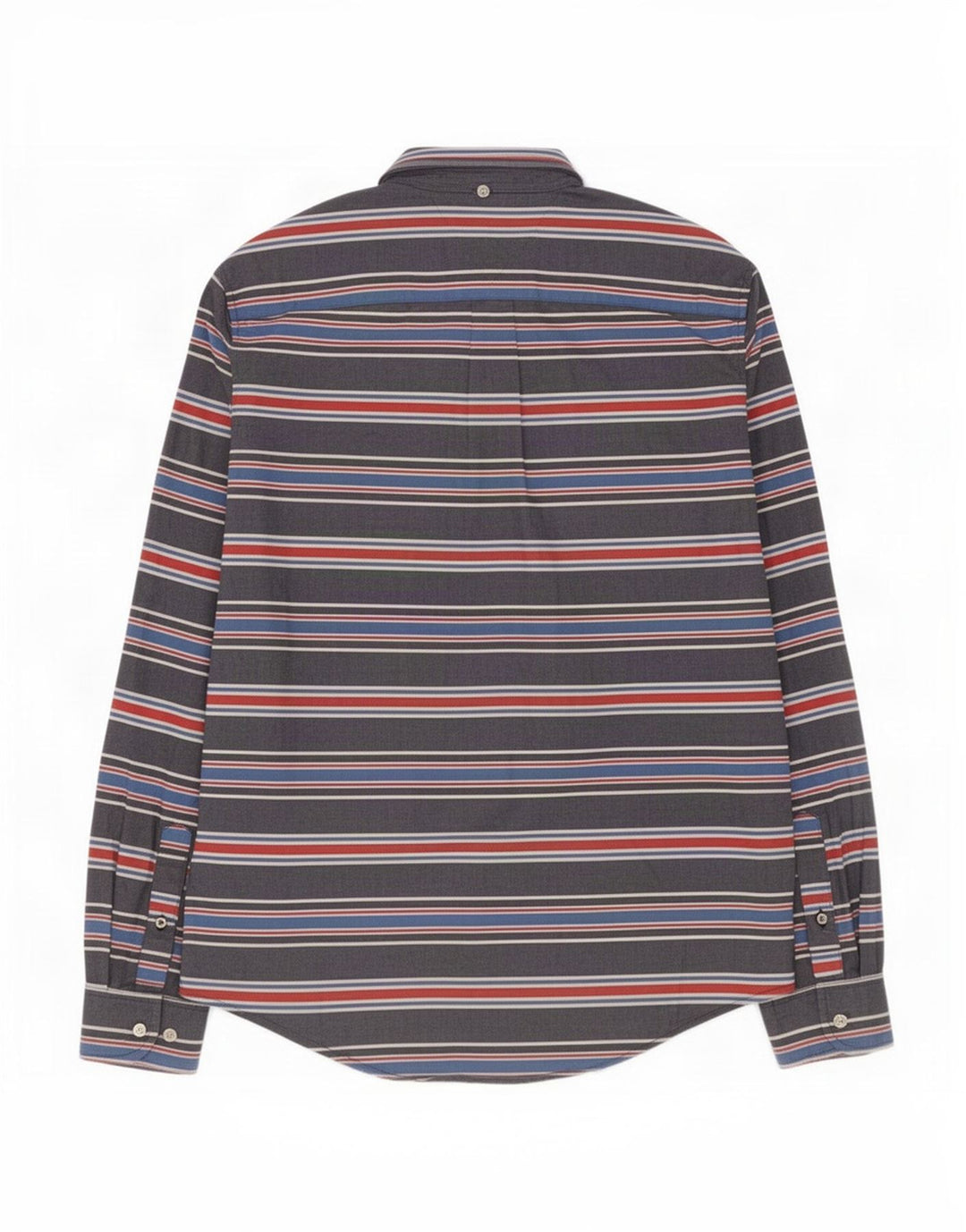 Мужская рубашка Tommy Hilfiger из хлопка в синюю полоску среднего размера