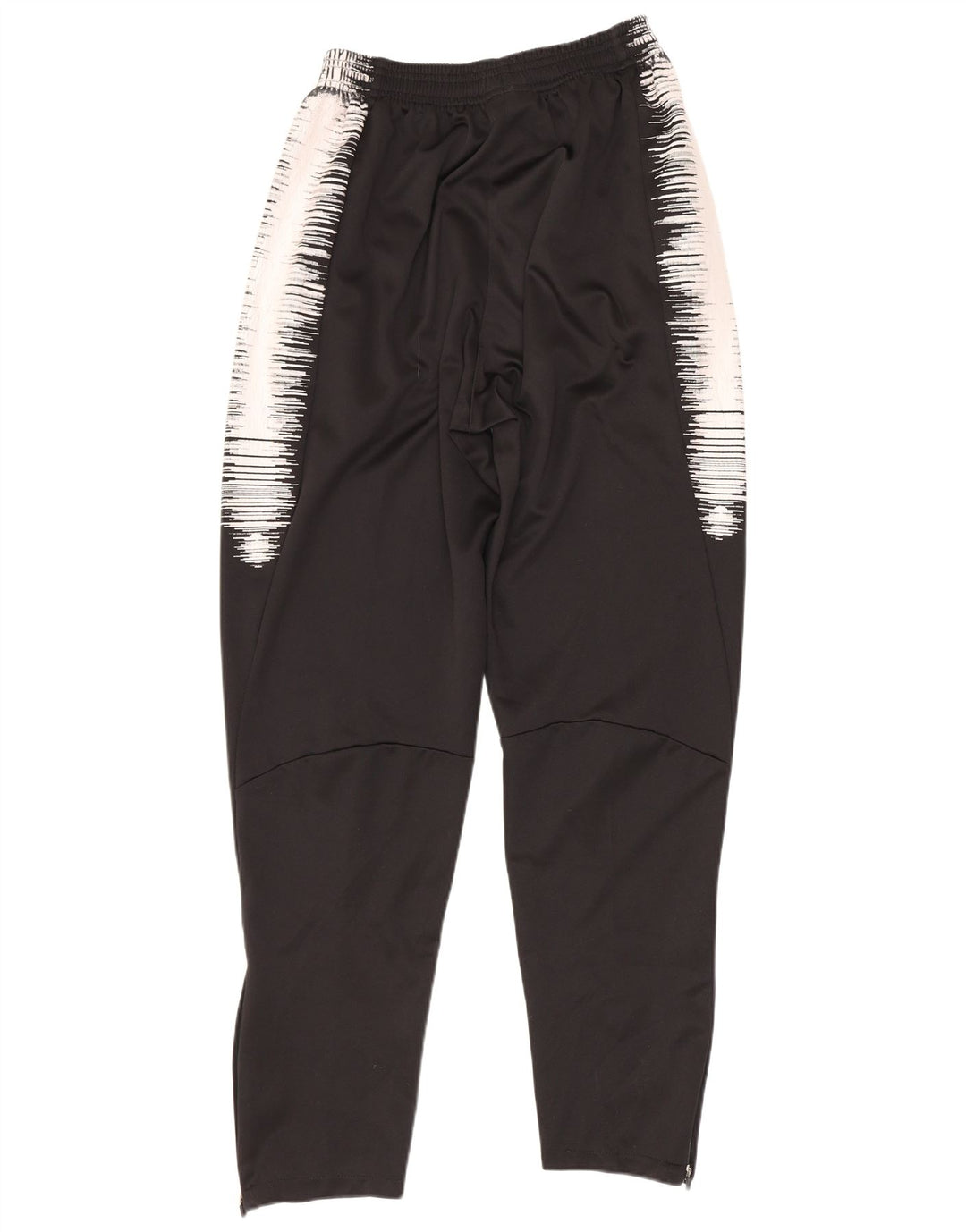 Мужские спортивные брюки Nike Dri Fit, средние черные полиэстер в тонкую полоску